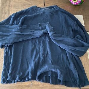 - Brandy Melville thermal crop top sweater